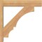Ekena Millwork Balboa Block Smooth Outlooker, Western Red Cedar, 5 1/2"W x 24"D x 24"H OUT06X24X24BOA05SWR - alternate 2
